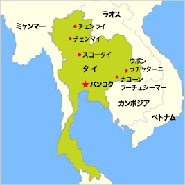 タイ地図
